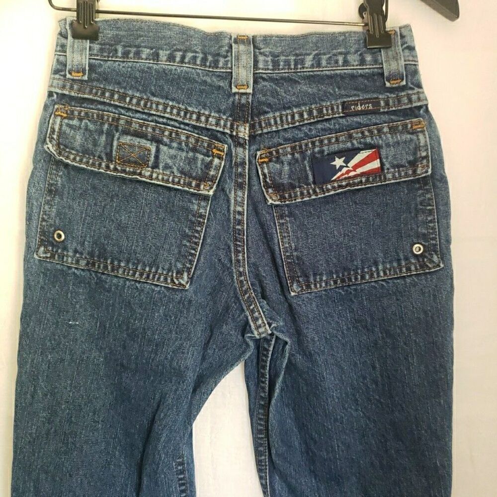 Riders By Lee Girls Flare Blue Jeans Size UNKNOWN See Measurements - Picture 5 of 11